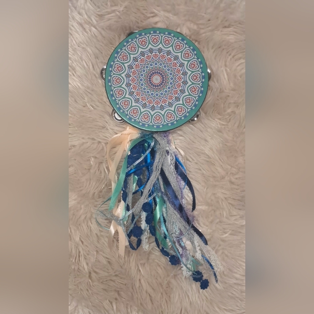 8" Festival Tambourine - Picture 5 of 6